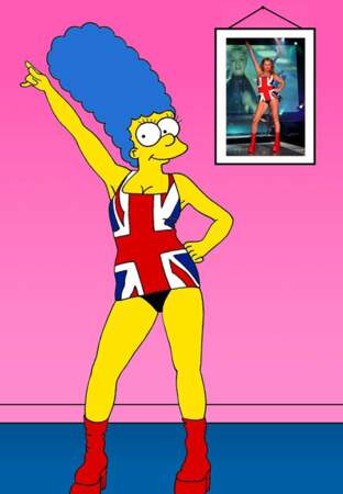 Marge Geri Halliwell époque Spice Girls