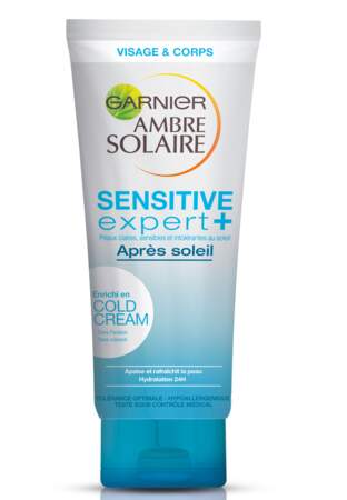 Garnier Ambre Solaire, sensitive expert + Après soleil, 9,20€