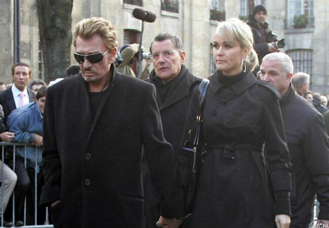En janvier 2008, aux funérailles du chanteur Carlos