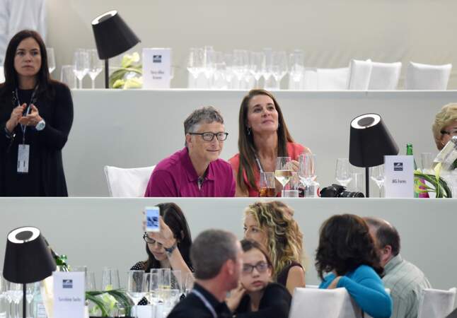 Le milliardaire Bill Gates et sa femme, Melinda