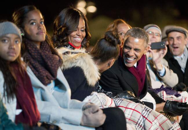Barack Obama plaisante avec ses filles