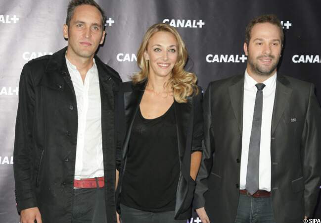 Franck Montagny, Laurie Delhostal et Julien Fébreau : l'équipe F1