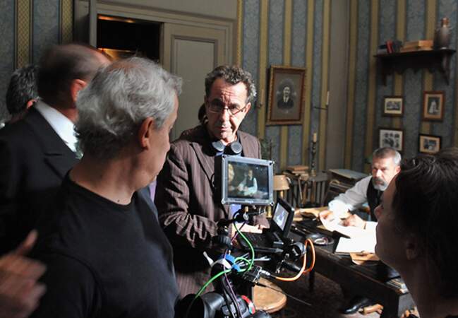 Philippe Tourancheau le réalisateur prépare sa séquence