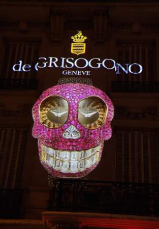 La soirée De Grisogono s'est tenue Rue de La Boétie, dans le VIIIe arrondissement de Paris