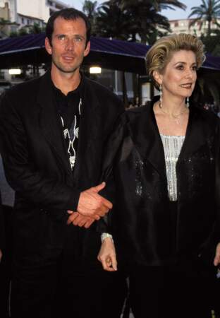 Catherine Deneuve et son fils Christian Vadim en 1994