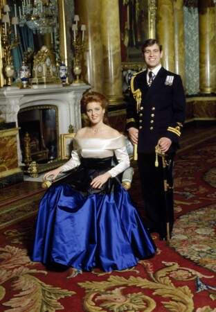 Portrait officiel du prince Andrew, duc d'York, et Sarah Ferguson, duchesse d'York 