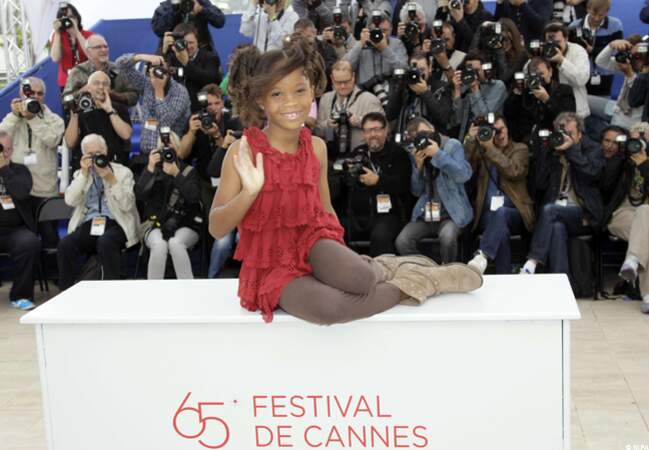 Elle a déjà mis Cannes à ses pieds