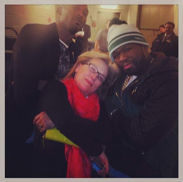 50 Cent et Meryl Streep