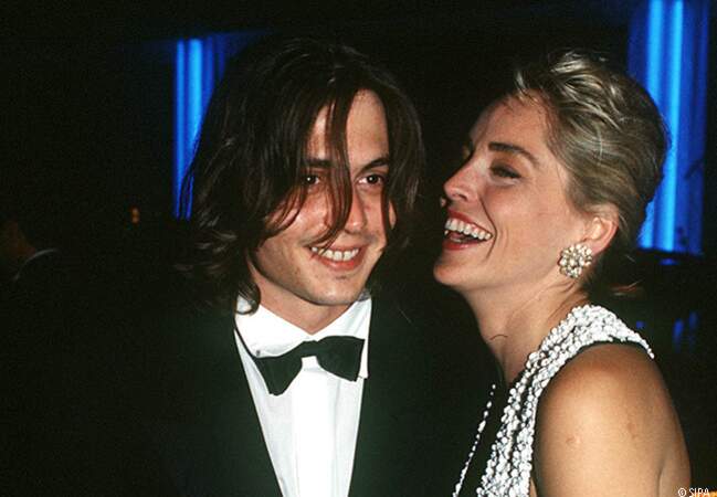 Sharon Stone rencontre Johnny Depp en 1992