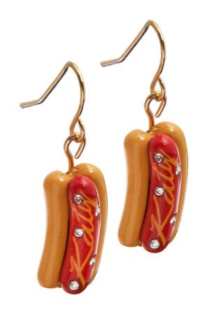 Boucles d'oreilles "Hot-Dog", 5,99€