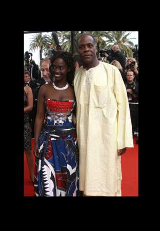 Aïssa Maïga et Danny Glover au Festival International du film de Cannes.
