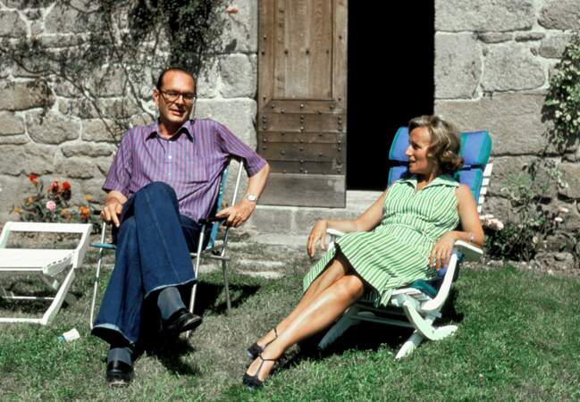 Jacques et Bernadette Chirac aimaient se retrancher dans leur fief, loin du brouhaha des palais parisiens