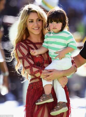Shakira et Milan 