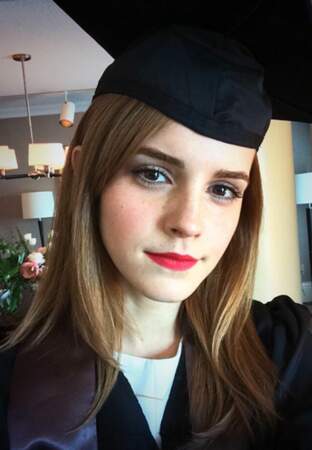 Emma Watson jeune diplômée