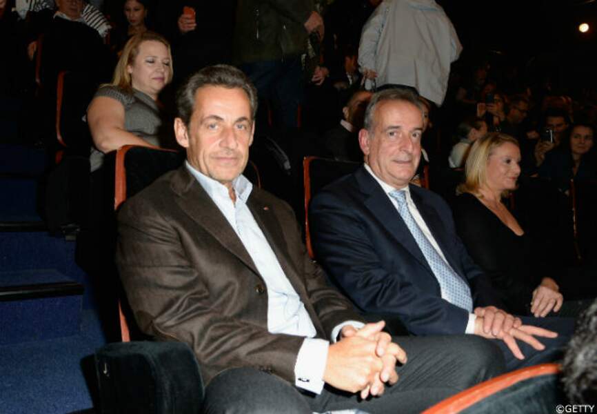 Nicolas Sarkozy était présent dans le public