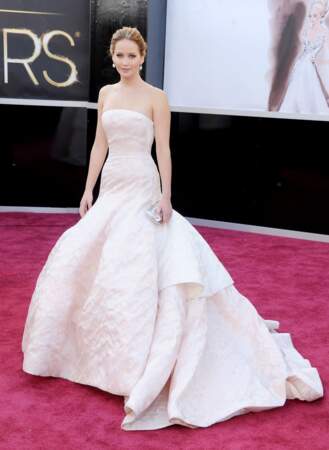 Jennifer Lawrence en Dior Haute Couture 