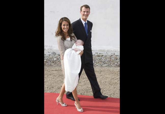 26 juillet 2009  Baptême du prince Henrik, fils de Joachim de Danemark et de sa deuxième épouse Marie Cavallier