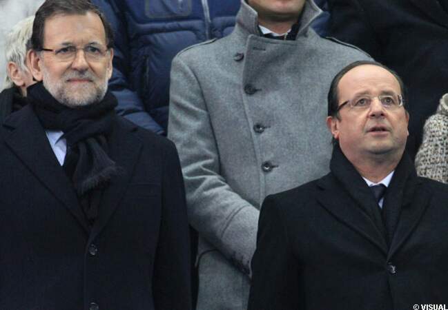Mariano Rajoy et François Hollande 