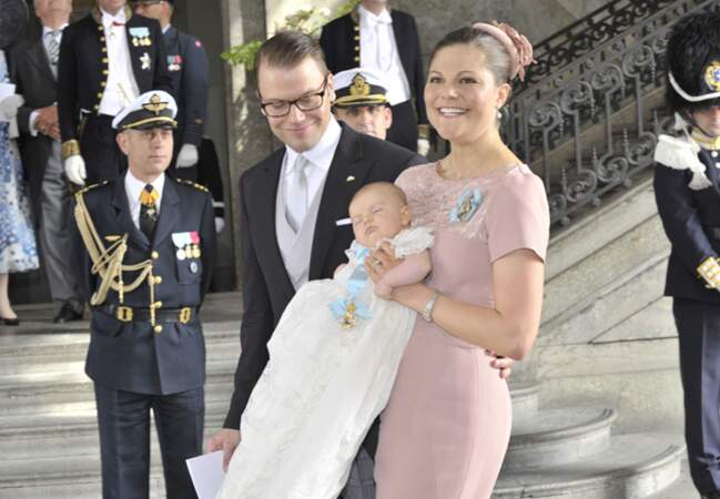 22 mai 2012 Baptême de la princesse Estelle de Suède, fille de la princesse Victoria et du prince Daniel