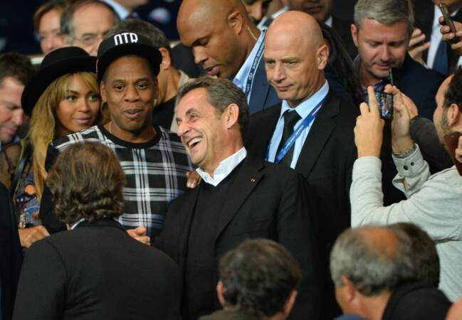 Beyonce, Jay-Z et Nicolas Sarkozy