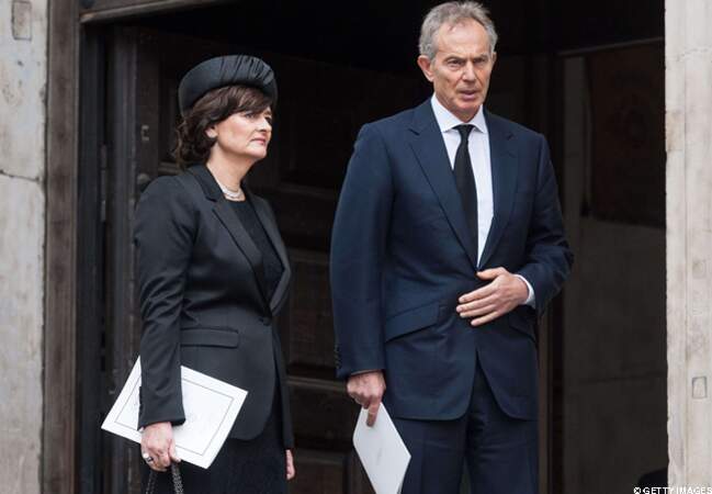 Cherie Blair et Tony Blair