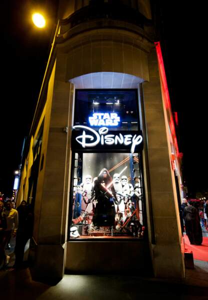 La vitrine du Disney Store