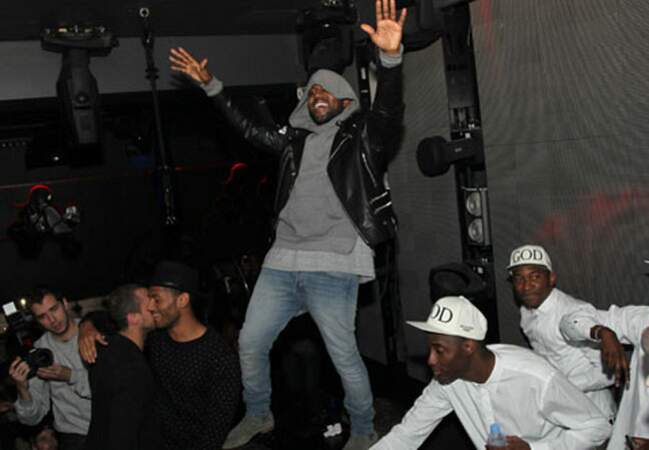 Kanye West au Club 79 pour la soirée BEEN TRILL