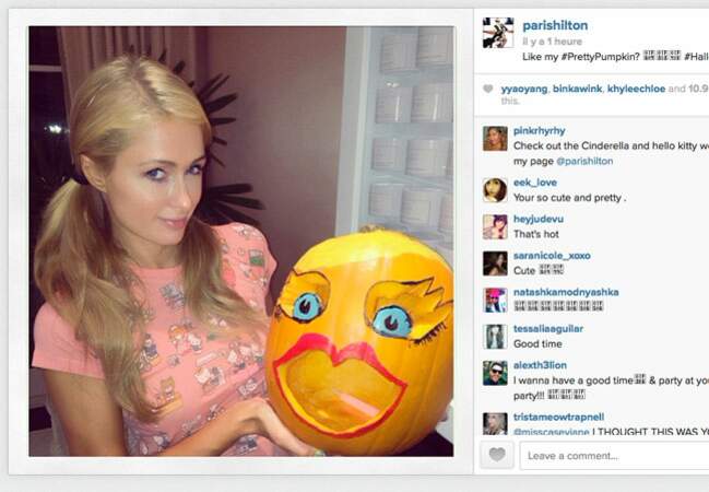 Paris Hilton est déjà fin prête pour Halloween 