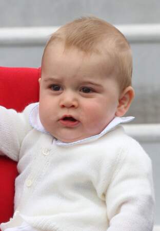 Le prince George le 7 avril 2014