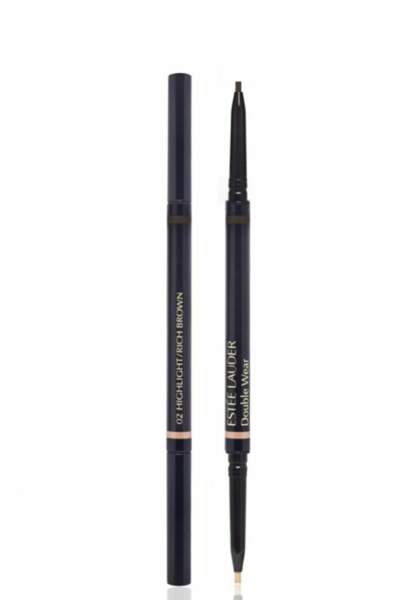 Estée Lauder, Double Wear Crayon sourcils duo longue tenue, 21,50€