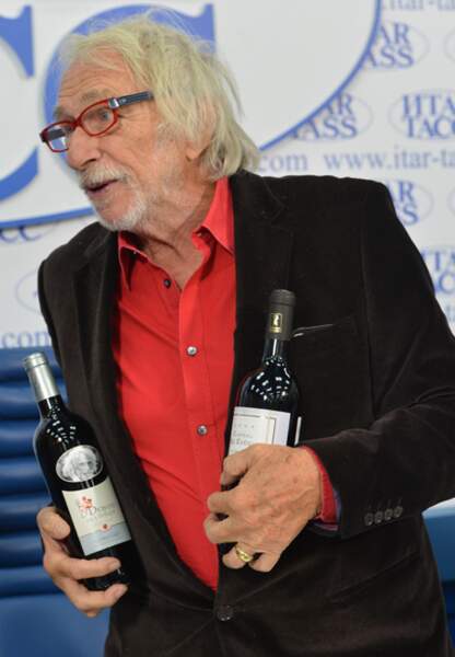 Pierre Richard présente son vin