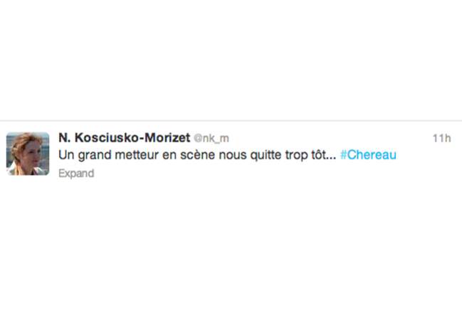 @nkm aussi entre deux tweets de campagne, se souvient de Patrice Chéreau