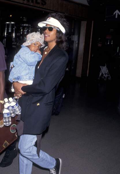 Bobbi et Whitney en juin 1995