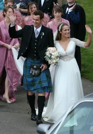 Après 10 ans d'amour, Andy Murray a épousé Kim Sears ce week-end