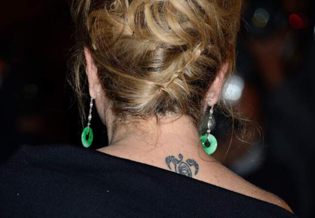 Le tatouage de Catherine Deneuve