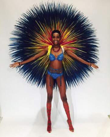 Maria Borges célèbre l'Afrique pour son défilé Victoria's Secret