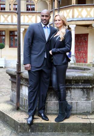 Adriana Karembeu et Teddy Riner aux hospices de Beaune