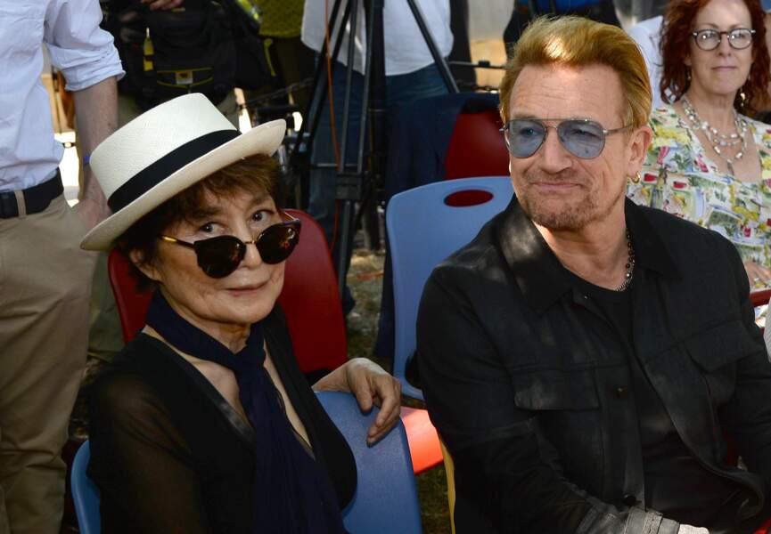 Yoko Ono et Bono