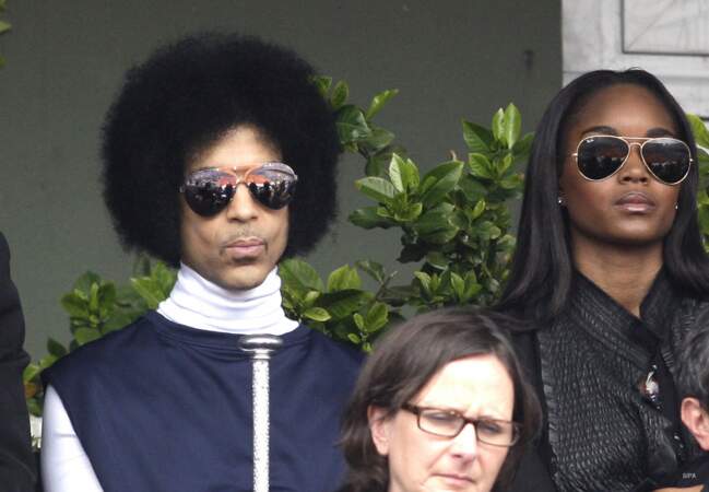 Après deux concerts à Paris, Prince a fait un break du côté de Roland Garros