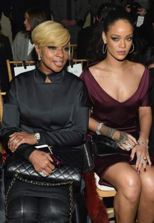 Mary J. Blige et Rihanna 