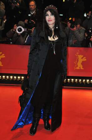 Une allure qui flirte avec le gothique au Festival du Film berlinois en 2010