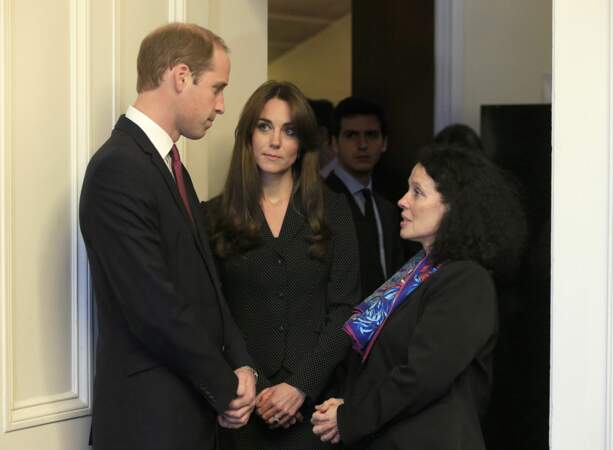 Le duc et la duchesse solennels à l'ambassade française