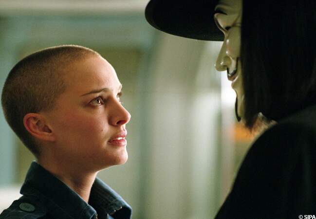 Natalie Portman s'est rasé le crâne pour son rôle dans V pour Vendetta