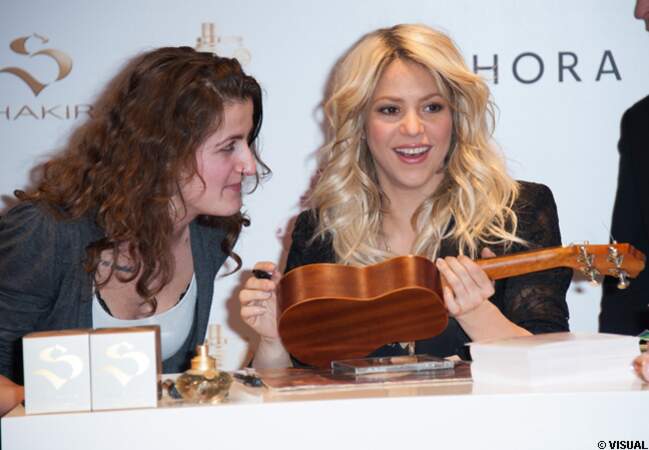 Shakira a reçu de nombreux cadeaux 