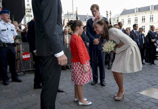  La princesse Kate s'est imposée dans le coeur des Belges