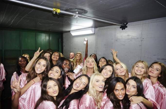 Des anges au top pour le Victoria's Secret Fashion Show 2015 sur le compte Instagram de la griffe