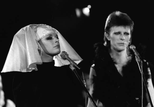 En duo avec David Bowie en 1973