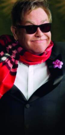 Sir Elton John dans la campagne festive de Burberry