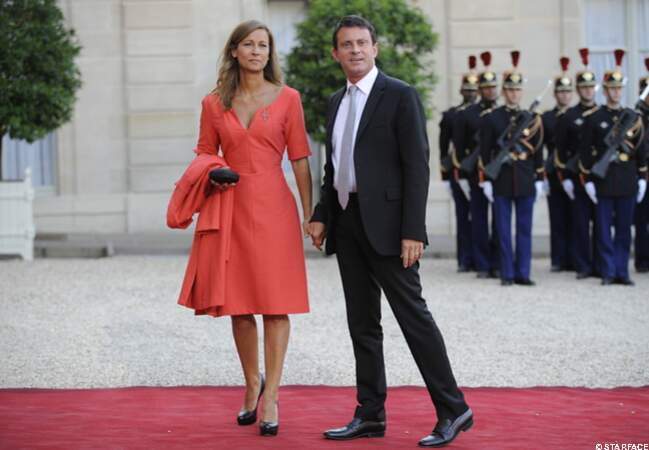 Anne Gravoin et Manuel Valls