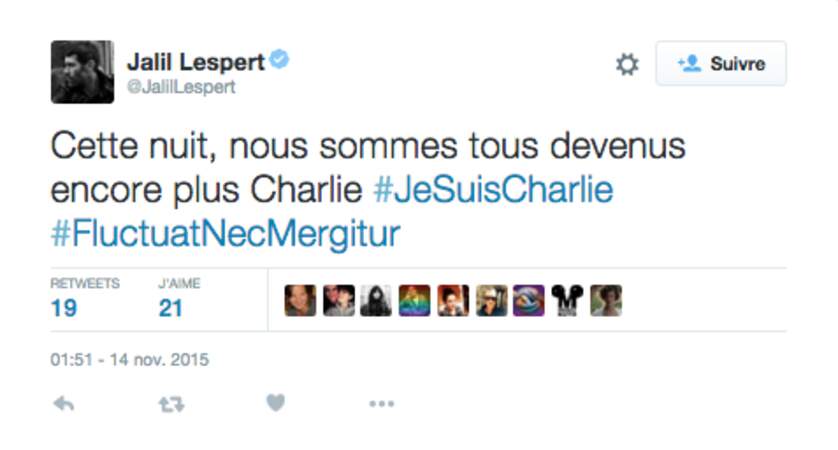 Jalil Lespert: le souvenir de #Charlie